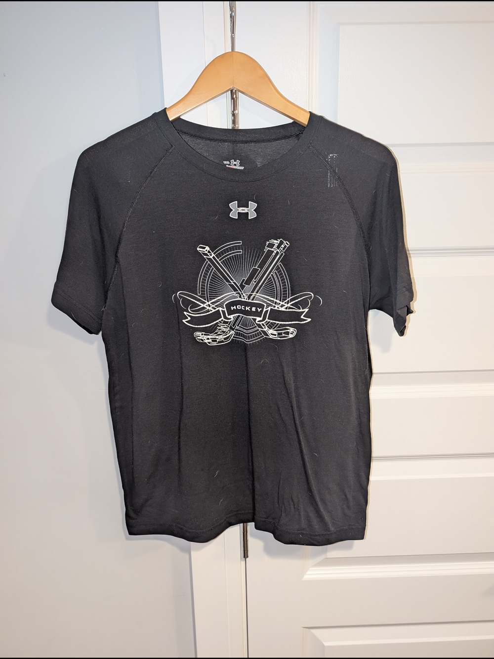 Under Armour Black Hockey Graphic Tee